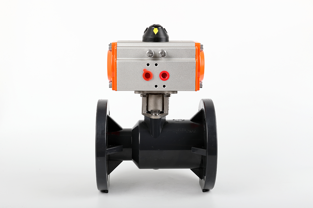 泾县气动法兰一体球阀